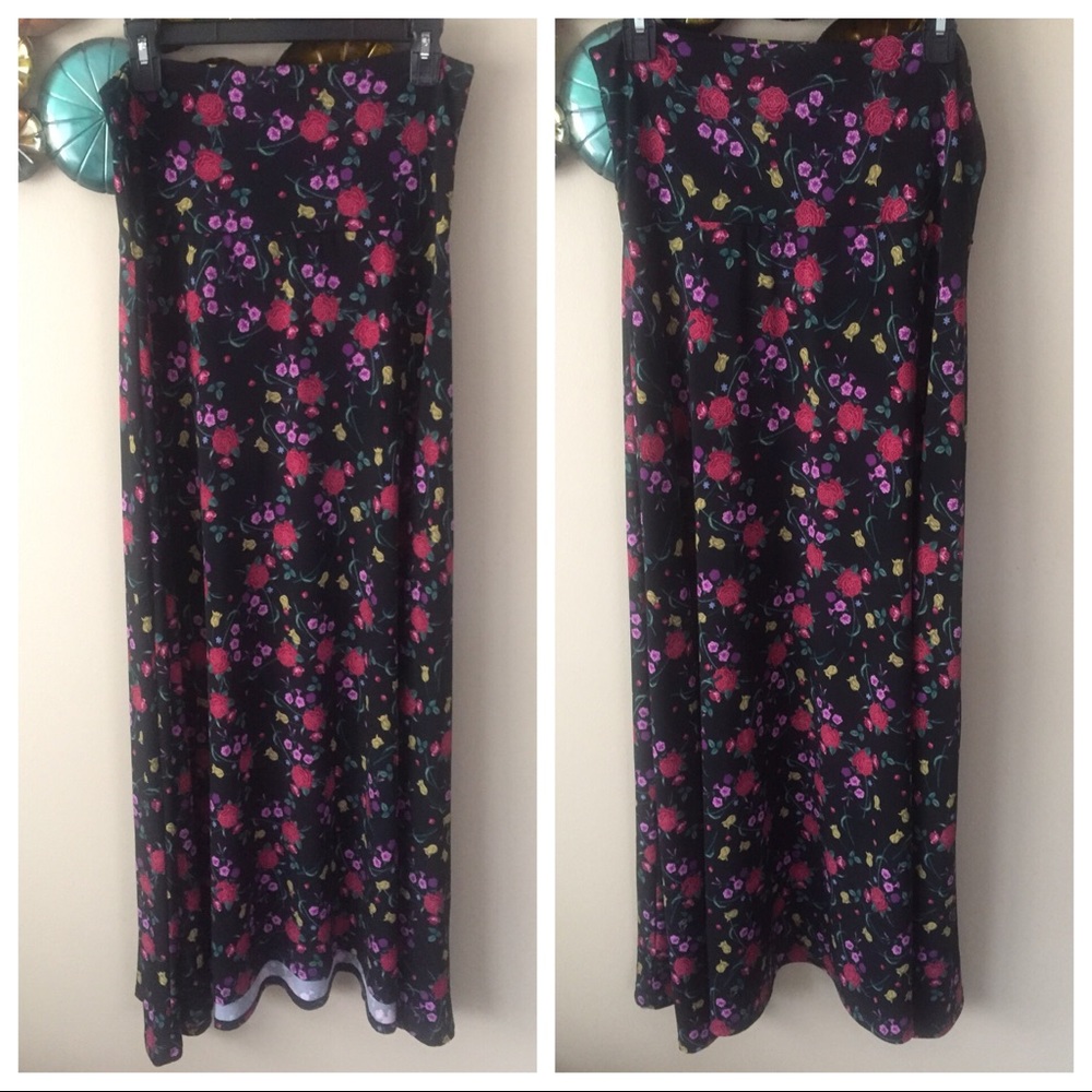 SOLD LulaRoe Floral Maxi Size M